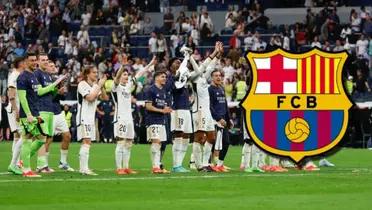 Real Madrid celebrando el título de LaLiga