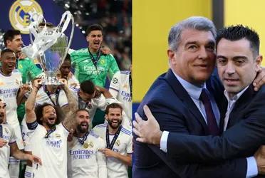 Real Madrid celebró su decimocuarta UEFA Champions League, mientras el Barcelona se conforma con tener en el club a los ganadores de The Best en 2021, Robert Lewandowski y Alexia Putellas.