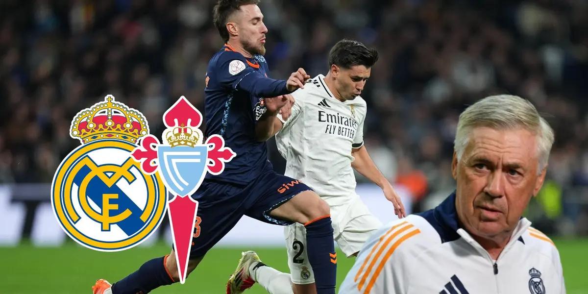 Real Madrid - Celta de Vigo - Carlo Ancelotti (Foto: X)