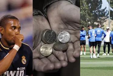 Real Madrid confió en él pero su rendimiento estuvo lejos de ser el deseado y tuvo un desenlace bastante polémico tras el retiro