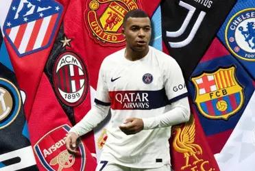 Real Madrid decidió cerrar la puerta a Kylian Mbappé, y este equipo está al tanto para contratarlo y negociar con el PSG
