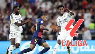 Real Madrid - FC Barcelona (Foto: X de La Liga)