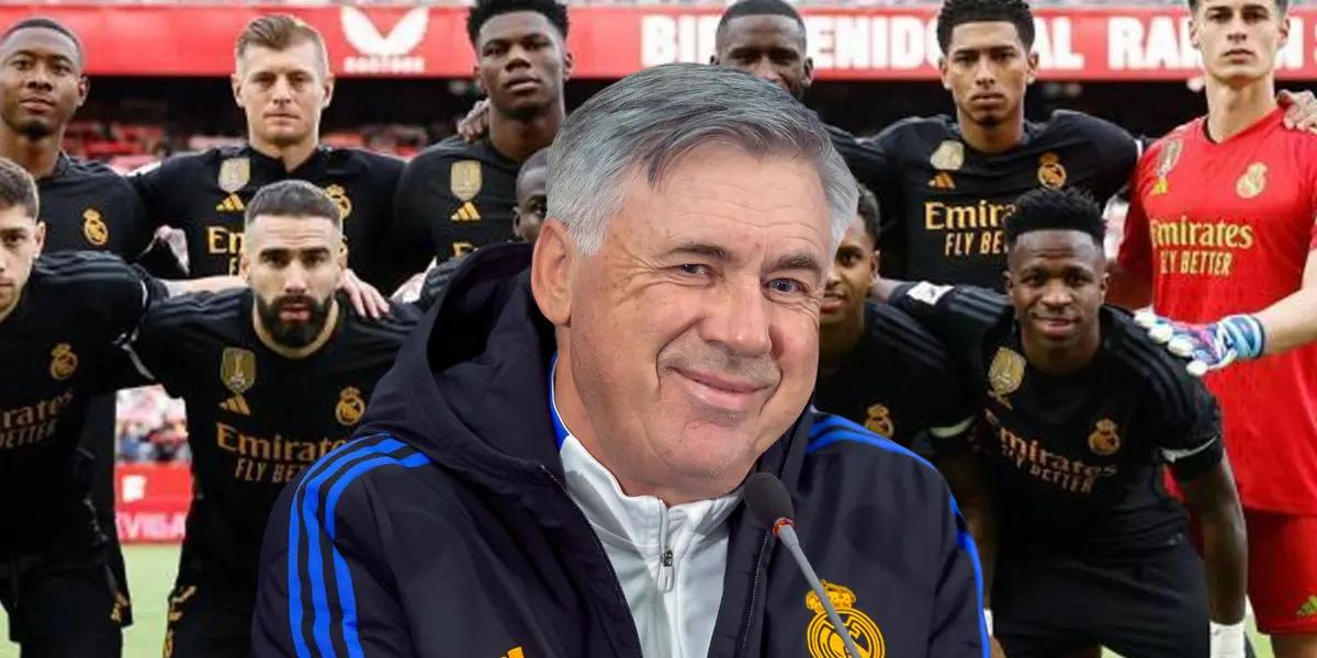 Real Madrid iba a echarlo por nivel y lesiones, Ancelotti lo convenció y es clave para la final