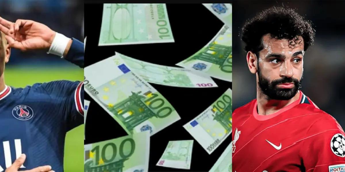 Real Madrid iba a ofrecerle un salario de 50 millones de euros a Kylian Mbappé, sueldo que percibirá en el PSG, pero por mucho menos, 11-14 millones de euros podría fichar a Mohamed Salah.