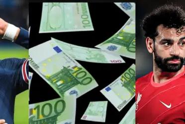 Real Madrid iba a ofrecerle un salario de 50 millones de euros a Kylian Mbappé, sueldo que percibirá en el PSG, pero por mucho menos, 11-14 millones de euros podría fichar a Mohamed Salah.