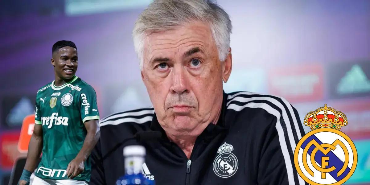 Real Madrid invirtió 50 millones en Endrick, el motivo que preocupa a Ancelotti