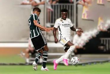 Real Madrid jugó sin frente natural de área y Vinicius tuvo que acostumbrarse a un nuevo rol