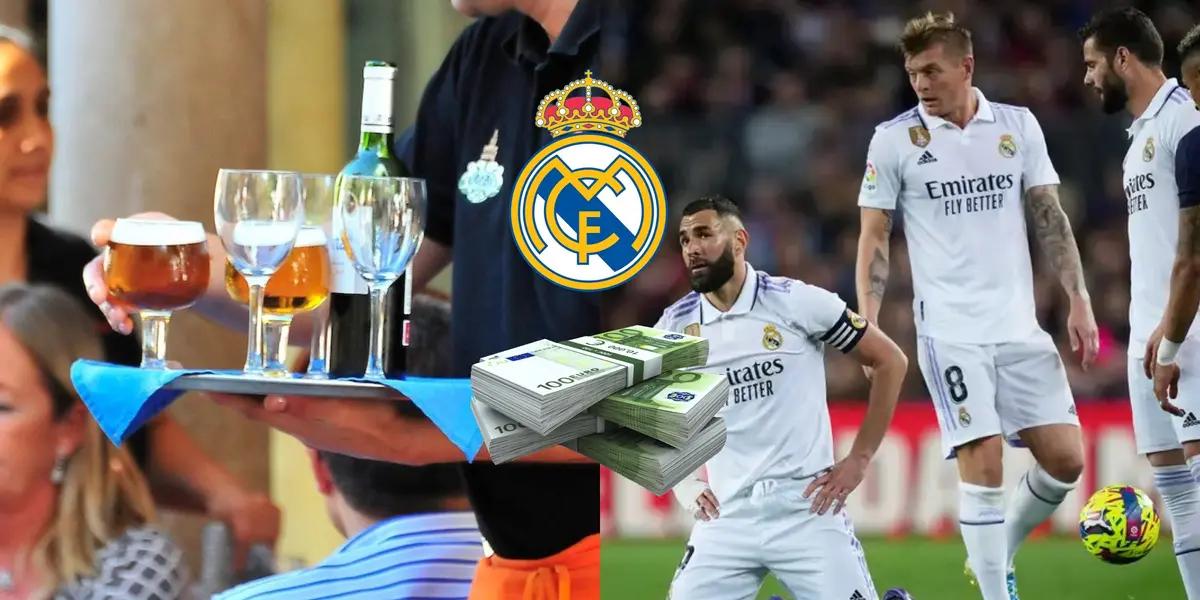 Real Madrid lo compró por una fortuna pero no logró nunca asentarse y lo echaron ahora trabaja en un bar como mozo