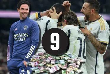 Real Madrid no se ha tomado en serio la contratación de un nuevo delantero, por lo que ahora hasta el Arsenal se lo quiere ganar uno