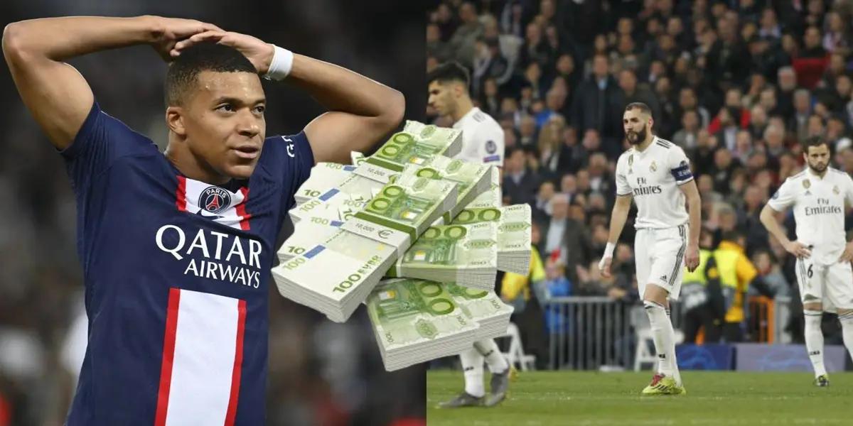 Real Madrid podría ver trunco el sueño de contar con Kylian Mbappé por una suculenta cifra que le ofrecería PSG