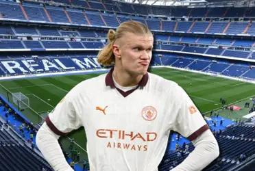 Real Madrid quiere contratar a Haaland y les dieron una respuesta contundente
