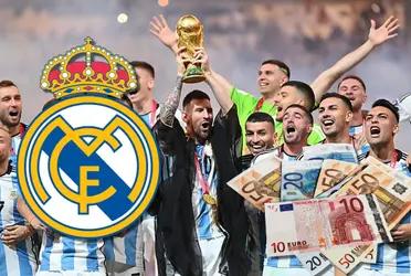 Real Madrid quiere hacerse de los servicios de uno de los campeones del Mundo con Argentina, que se coronaron en Qatar
