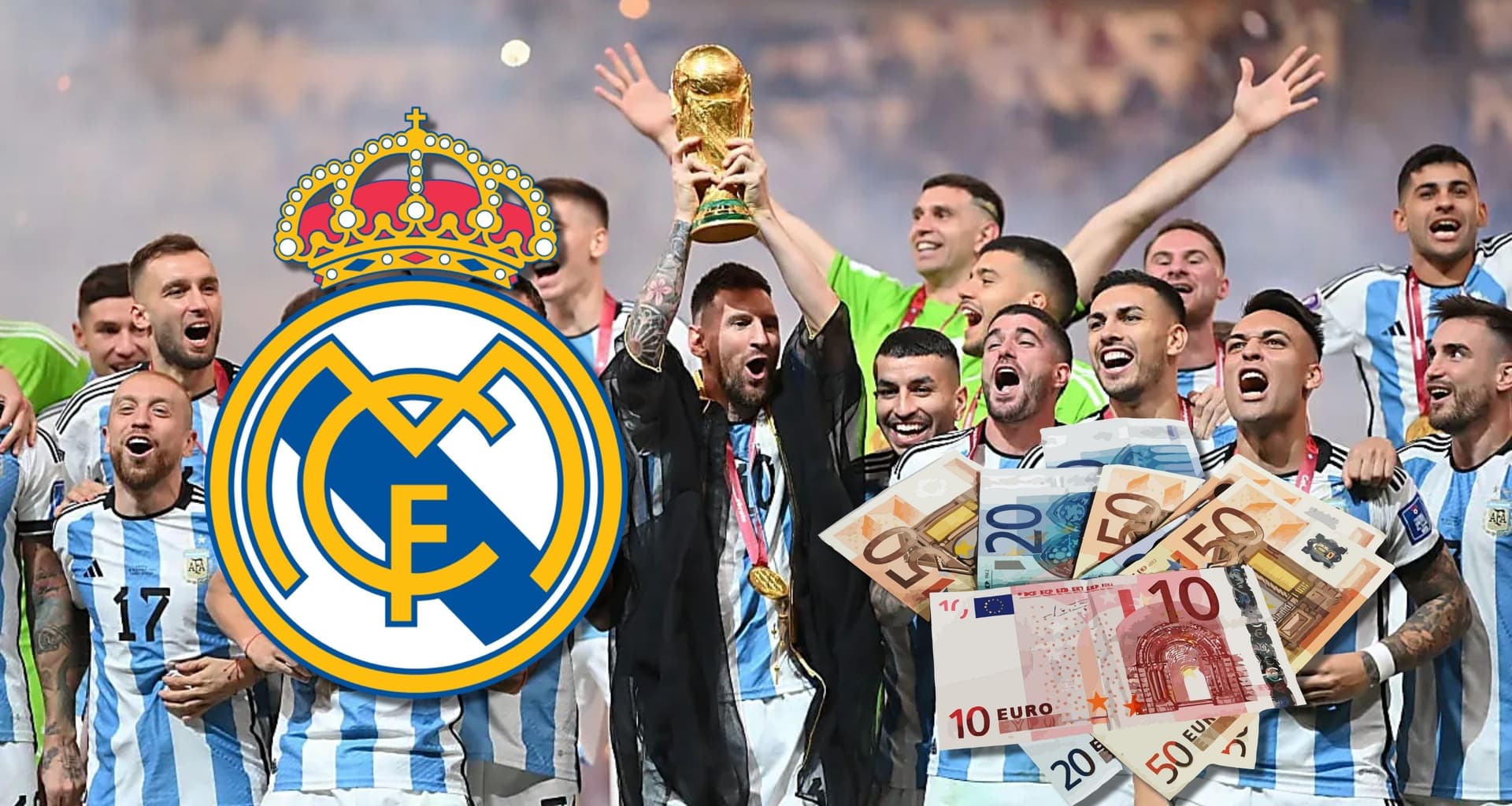 Real Madrid quiere hacerse de los servicios de uno de los campeones del Mundo con Argentina, que se coronaron en Qatar