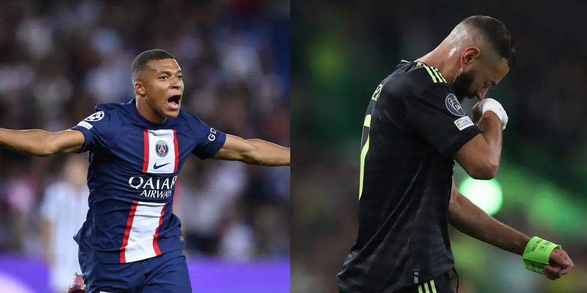 Real Madrid quiere a un reemplazante de extrema jerarquía por Karim Benzema y así está la situación de Kylian Mbappé