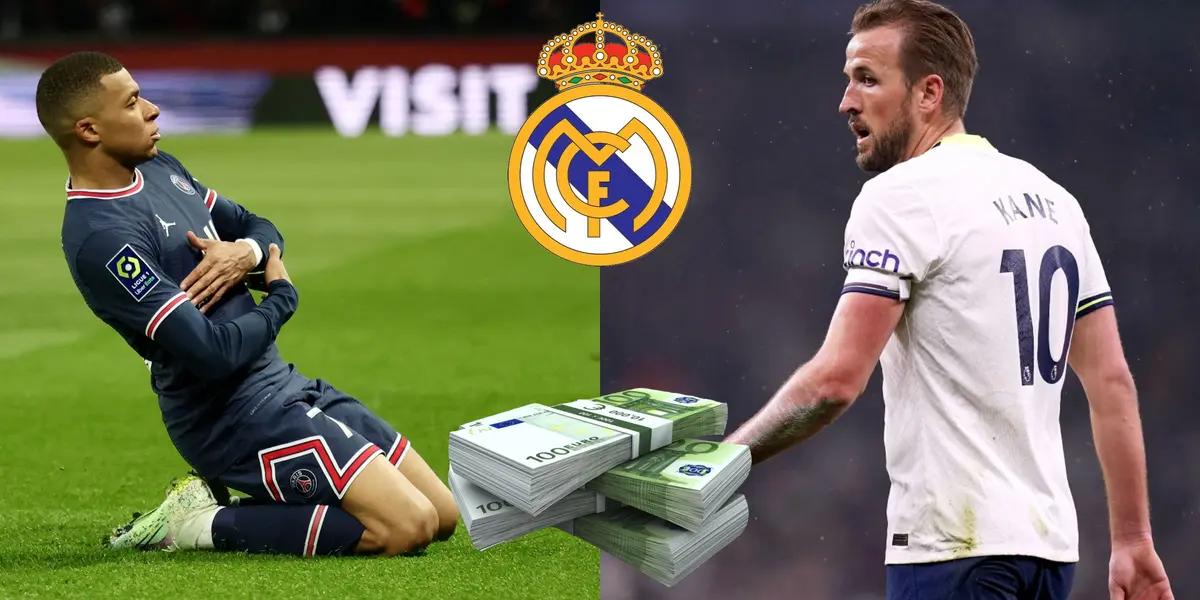 Real Madrid sigue sin poder fichar a cracks como Harry Kane y Kylian Mbappé por eso apunta a un delantero de gran presente