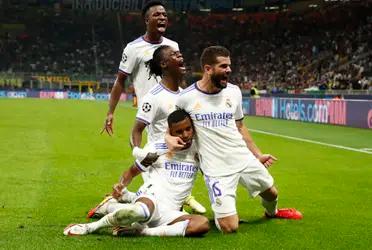 Real Madrid sufrió a lo largo de los 90 minutos y fue superado por el Inter, pero finalmente gracias a Rodrygo y camavinga el equipo merengue ganó con un gol al final del partido.