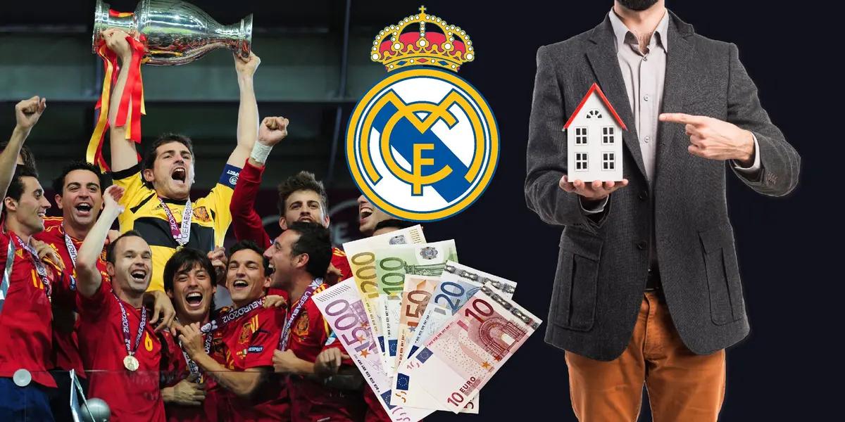 Real Madrid supo disfrutar de un delantero que brilló vestido de blanco pero hoy atiende otro negocio mientras define su futuro