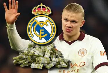 Real Madrid tiene como opción a Erling Haaland, pero el Manchester City lo quiere retener con un mega sueldo