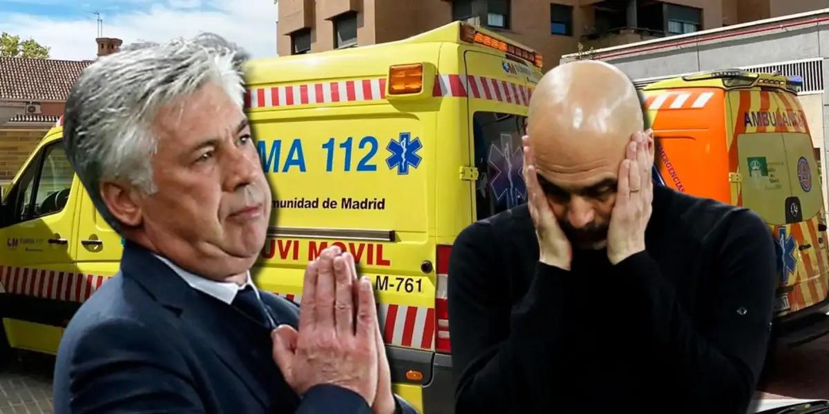 Real Madrid tiene dos bajas para el partido contra el Manchester City en la Champions League