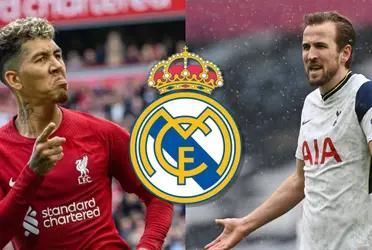Real Madrid va por un nueve de área que está lejos de las luces que generan Roberto Firmino y Harry Kane