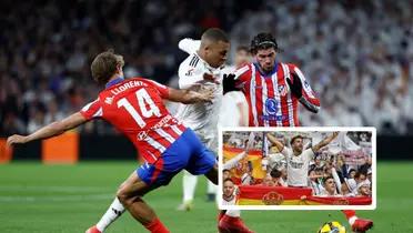 Real Madrid vs Atlético de Madrid (Foto: X)
