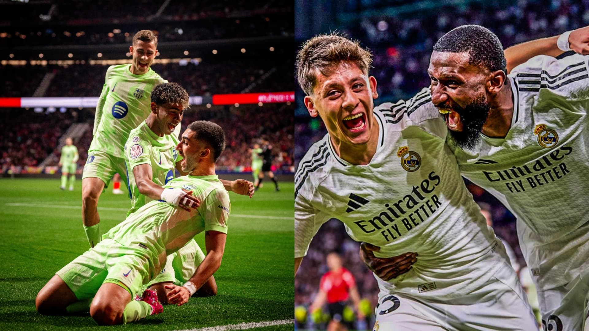 Real Madrid vs. Barcelona