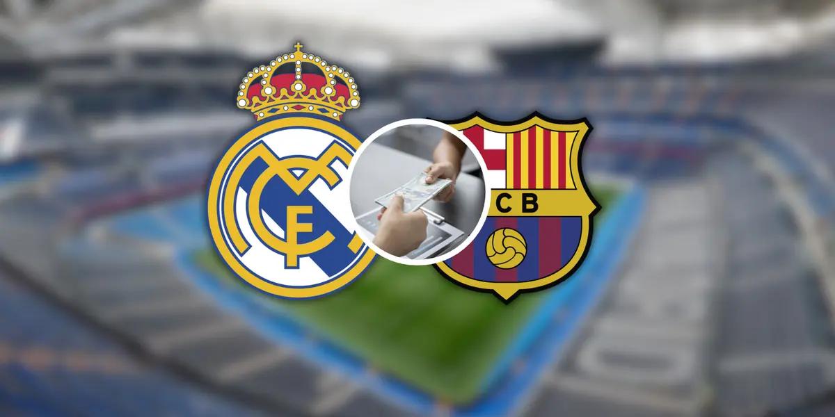 Real Madrid vs Barcelona Foto. Marca, Escudoteca y Pexels