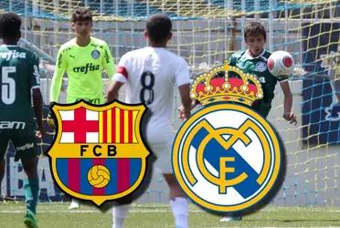 Real Madrid y FC Barcelona quieren contar con los servicios de este jugador de apenas 16 años y que aún no juega ni en la división absoluta