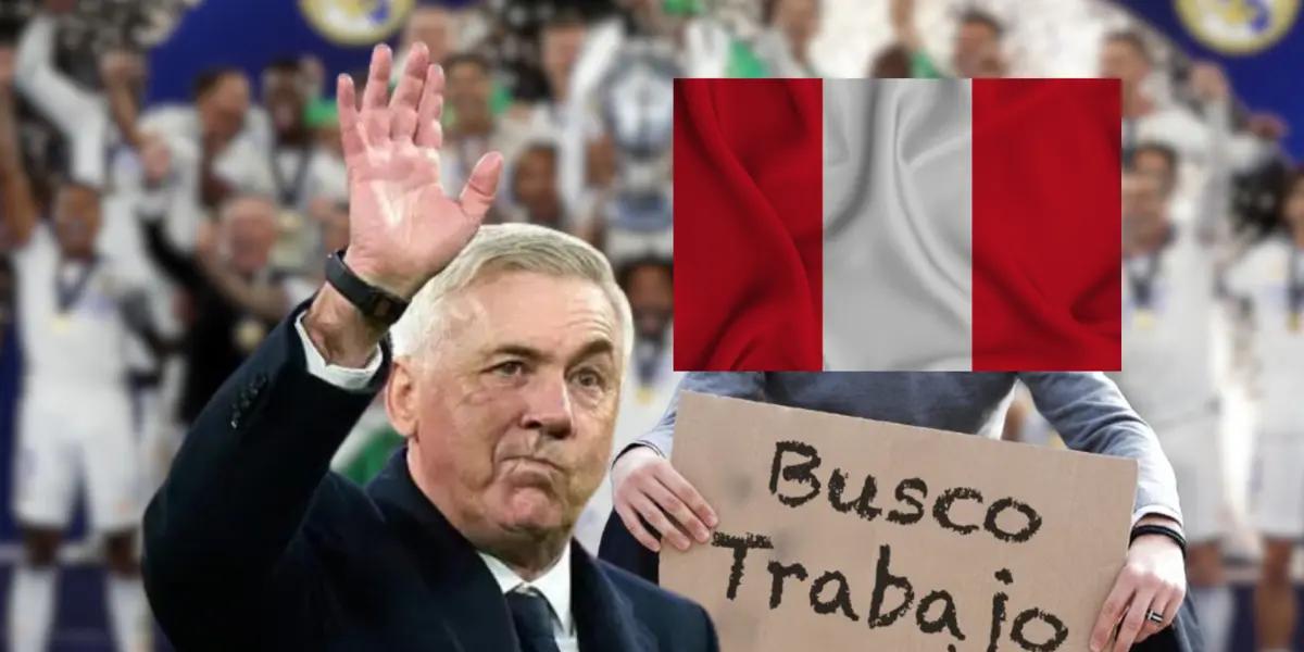 Rechazó la gloria con el Madrid por jugar en Perú, no tiene club y busca trabajo