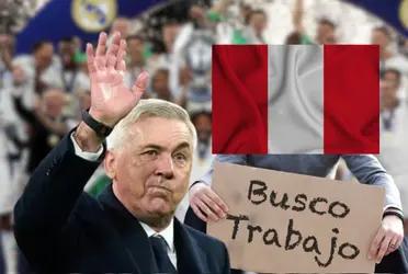 Rechazó la gloria con el Madrid por jugar en Perú, no tiene club y busca trabajo