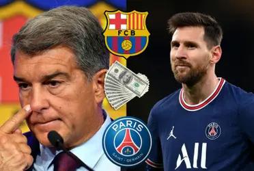 Recientemente el argentino le habría hecho ganar al cuadro parisino una enorme cantidad de dinero en su primera temporada, y desde la Ciudad Condal se lamentan haberle dejado ir.