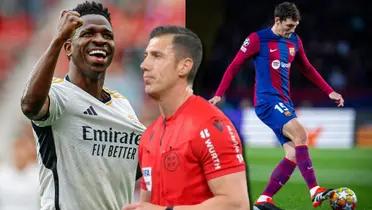 Referí del partido entre Real Madrid y FC Barcelona en el Santiago Bernabéu