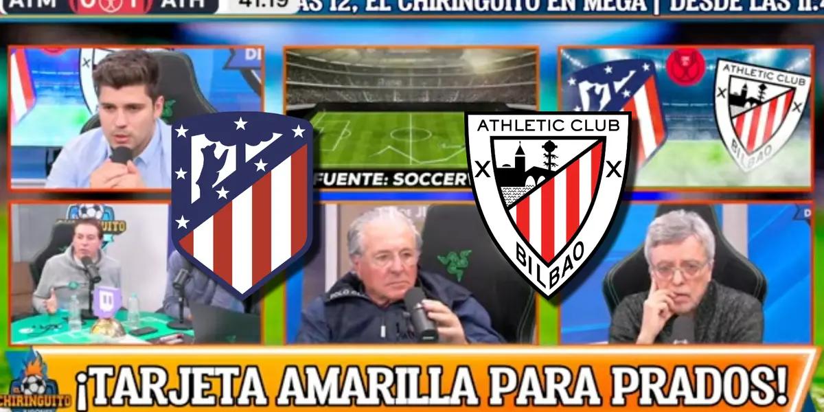 Reinildo cometió el penal con el que Athletic Club se adelantó en el marcador ante Atlético de Madrid, pero no lo culparon