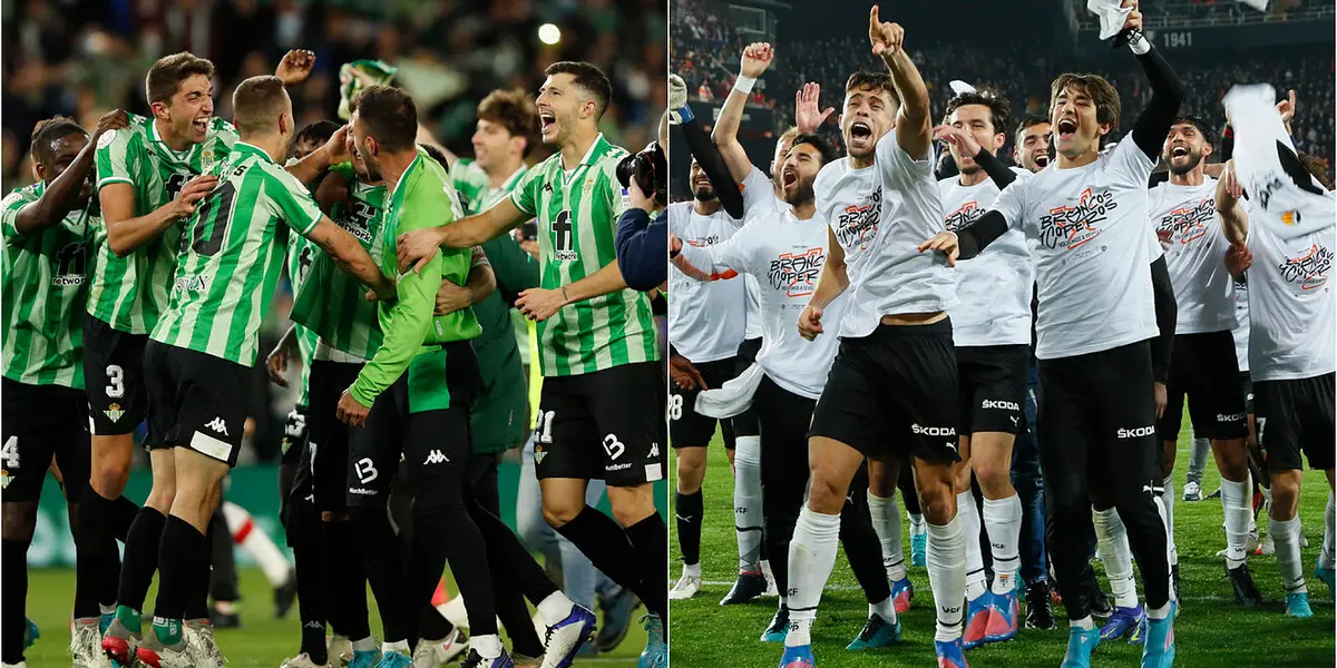 Repasamos el historial reciente entre los finalistas de la Copa del Rey. Betis y Valencia protagonizan un encuentro con mucha historia.