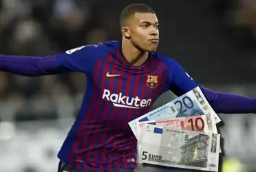 Revelan que FC Barcelona tiene intenciones de fichar a Kylian Mbappé, pero por salarios se haría casi imposible