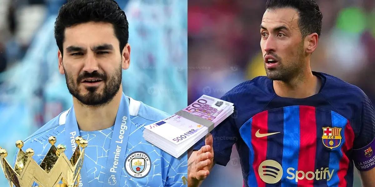 Revelan que siguen negociando la renovación de Sergio Busquets con FC Barcelona, que además quiere a İlkay Gündogan