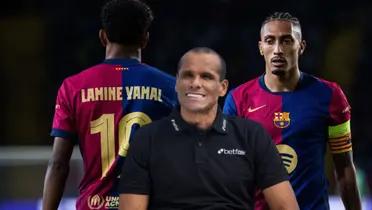 Rivaldo - Lamine Yamal - Raphinha (Foto: X)