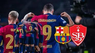 Robert Lewandowski - Dani Olmo (Foto: FC Barcelona)