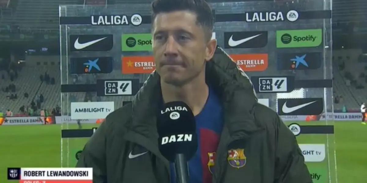 Robert Lewandowski, delantero del FC Barcelona