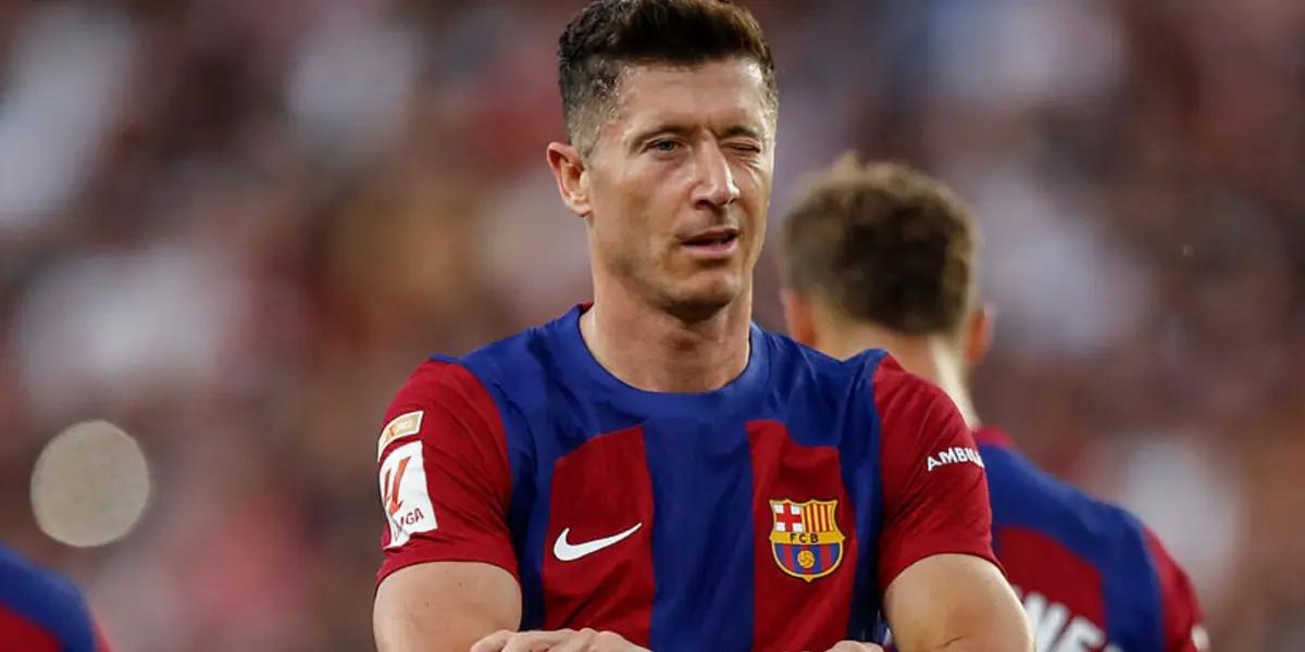 Robert Lewandowski, delantero del FC Barcelona
