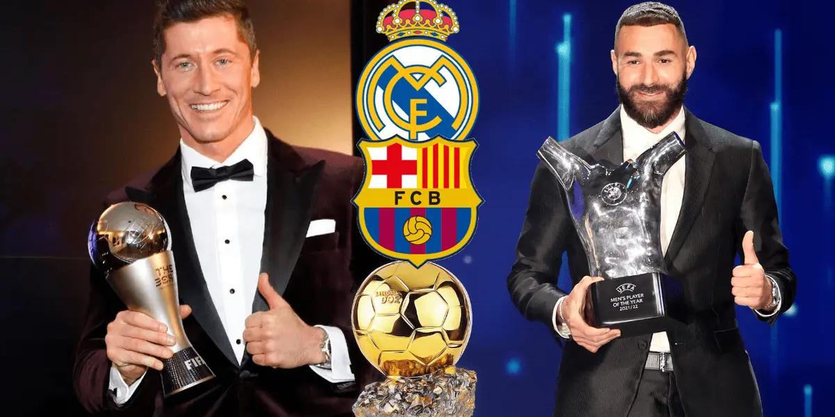 Robert Lewandowski es una verdadero killer de área y preocupa a Benzema.