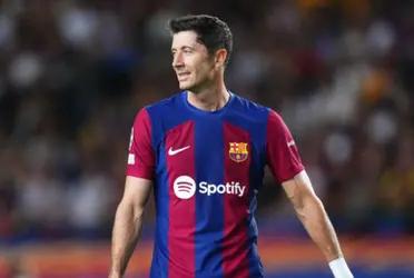 Robert Lewandowski está pasando un mal momento en el FC Barcelona y hay rumores que se puede ir