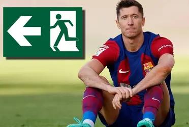 Robert Lewandowski habló finalmente sobre su posible salida del FC Barcelona