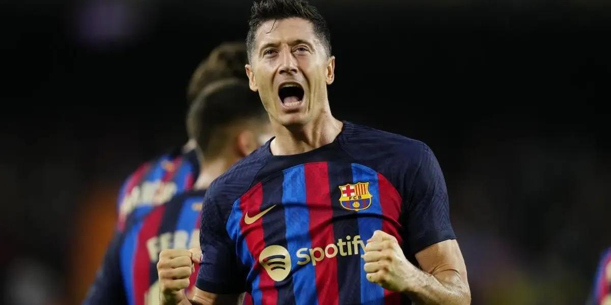 Robert Lewandowski hace soñar al Barcelona con la chance de ganar la liga