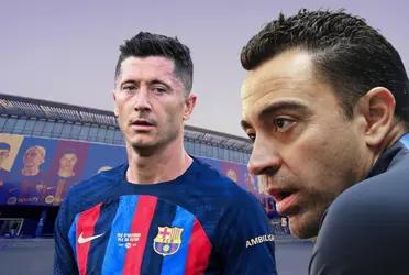 Robert Lewandowski hizo una nueva mención para Xavi Hernández en FC Barcelona