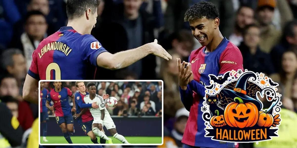 Robert Lewandowski - Lamine Yamal (Foto: FC Barcelona)