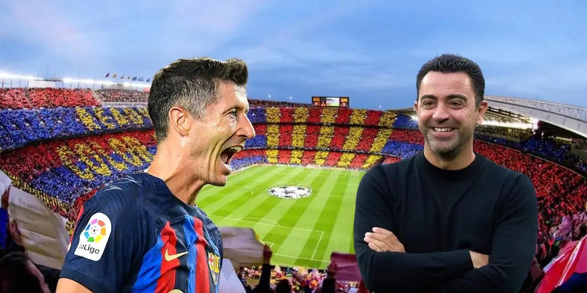 Robert Lewandowski no quiere perder terreno a manos de Vitor Roque y esto hizo para llamar atención de Xavi