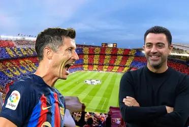 Robert Lewandowski no quiere perder terreno a manos de Vitor Roque y esto hizo para llamar atención de Xavi
