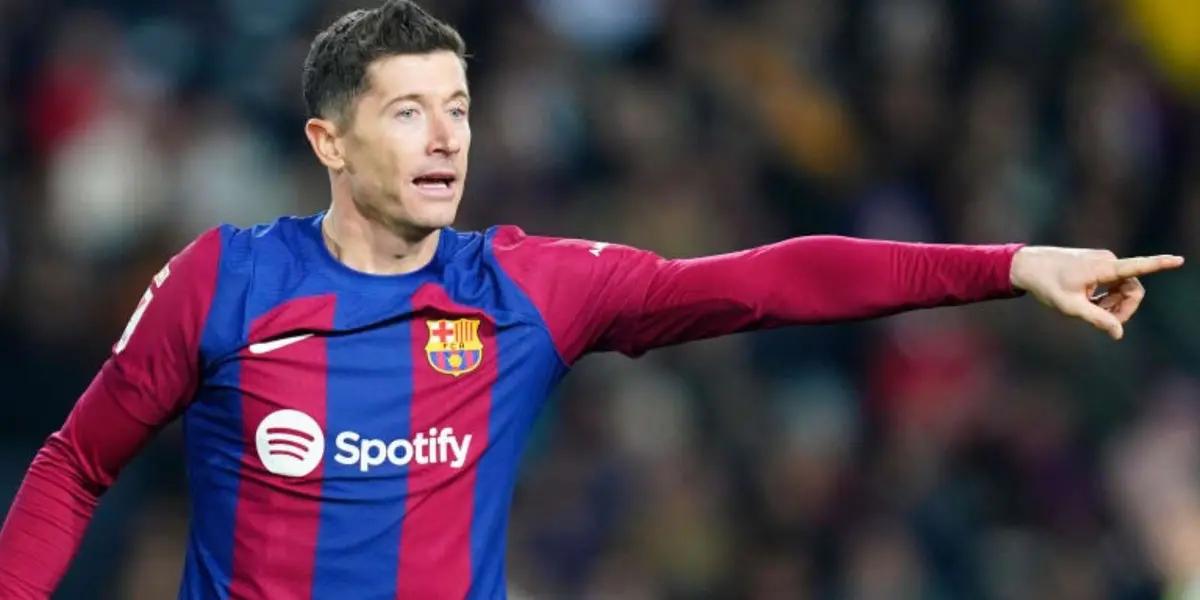 Robert Lewandowski puede salir del FC Barcelona y ya tienen un nombre de quilates para poder ficharlo