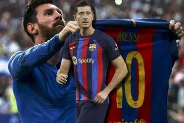 Robert Lewandowski quiere llegar como sea al partido contra el Real Madrid y mira lo que hizo, como Messi